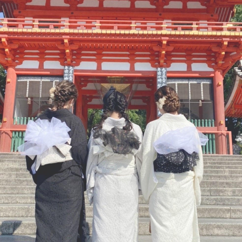 京都祇園着物レンタルきてみる。修学旅行プラン